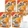 Gut&Günstig Mini Zimtos Vollkornweizenflakes mit Zimtgeschmack Cerealien 4er Pack (4x750g Packung) + usy Block