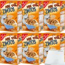 Gut&Günstig Mini Zimtos Vollkornweizenflakes mit Zimtgeschmack Cerealien 6er Pack (6x750g Packung) + usy Block