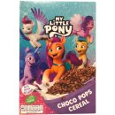 My Little Pony Choco Pops Schokoladen-Frühstückscerealien 3er Pack (3x375g Packung) + usy Block