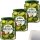 Spreewaldhof Pfeffergurken mit frischem Dill Zwiebeln und schwarzem Pfeffer 3er Pack (3x670g Glas) + usy Block