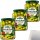 Spreewaldhof Cornichons mit frischem Dill und Zwiebeln 3er Pack (3x670g Glas) + usy Block