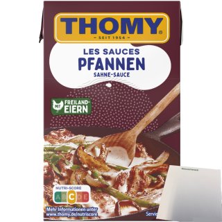Thomy Les Sauces Pfannen Sahne Sauce (250ml Packung) + usy Block