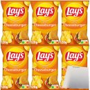 Lays Saveur Cheeseburger Chips 6er Pack (6x120g Beutel) +...