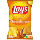 Lays Saveur Cheeseburger Chips 6er Pack (6x120g Beutel) +...