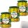 Spreewaldhof Gurkensticks süß-sauer 3er Pack (3x670g Glas) + usy Block