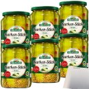 Spreewaldhof Gurkensticks süß-sauer 6er Pack (6x670g Glas) + usy Block