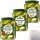 Spreewaldhof Knoblauchgurken mit frischem Dill Zwiebeln und ganzen Knoblauchzehen 3er Pack (3x720g Glas) + usy Block