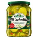 Spreewaldhof Dillschnitten mit frischem Dill und Zwiebeln 6er Pack (6x670g Glas) + usy Block