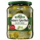 Spreewaldhof Salz-Dill-Gurken in naturtrüben Aufguss 6er Pack (6x720g Glas) + usy Block