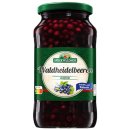 Spreewaldhof Waldheidelbeeren gezuckert 3er Pack (3x540g Glas) + usy Block