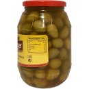 Fruyper Grüne Oliven Mariniert mit Kern 3er Pack (3x600g Glas ATG) + usy Block