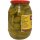Fruyper grüne Oliven mit Stein und Pepperoni 3er Pack (3x500g Glas ATG) + usy Block