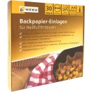 Heku Backpapier-Einlagen für Heißluftfritteusen 3er Pack (3x30 Stück) + usy Block