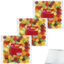 Red Band Fruchtgummi Münzen 3er Pack (3x500g Beutel) + usy Block