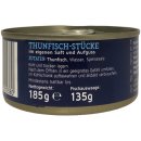 Küstengold Thunfisch-Stücke im eigenen Saft und Aufguss (185g Dose)