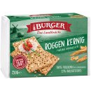 Burger das Landknäcke Roggen Kernig rustikal aromatisch VPE (12x250g Packung) + usy Block