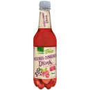 Edeka Bio Holunder-Cranberry Drink 3er Pack (3x500ml Flasche DPG) + usy Block