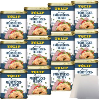 Tulip Klassisch Frühstücksfleisch VPE (12X340g Dose) + usy Block
