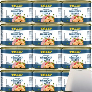 Tulip Klassisch Frühstücksfleisch VPE (12x200g Dose) + usy Block