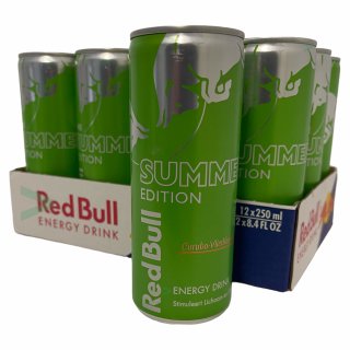Red Bull Summer Edition 2024 Curuba Vlierbloesemsmaak (Holunderblüte) (12x250 ml) NL incl. Statiegeld