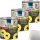 Edeka Ananas ganze Scheiben leicht gezuckert fruchtig aromatisch 3er Pack (3x567g Dose) + usy Block