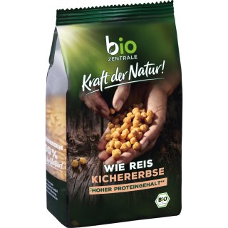 BioZentrale Bio Wie Reis Kichererbse 280g MHD 03.09.2023 Restposten Sonderpreis