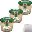 Keunecke Harzer Leberwurst Brotaufstrich 3er Pack (3x200g Glas) + usy Block