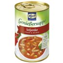 Keunecke Genießersuppe Soljanka 3er Pack (3x400ml Dose) + usy Block