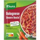 Knorr Fix Bolognese unsere Beste 38g MHD 12.23 Restposten...