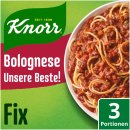 Knorr Fix Bolognese unsere Beste 38g MHD 12.23 Restposten Sonderpreis