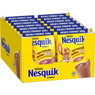 Nestle Nesquik Kakaopulver Nachfüllbeutel VPE (14x350g Packung)