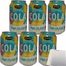 Jumbo Cola Pina Colada 6er Pack (6x0,33l Dose) + usy Block