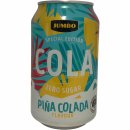 Jumbo Cola Pina Colada 6er Pack (6x0,33l Dose) + usy Block