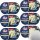 Appel Zarte Filets vom Hering in sahniger Original Schamel Meerrettich-Creme 6er Pack (6x200g Dose) + usy Block