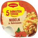 Maggi 5 Minuten Terrine Nudeln in Rahmsoße 6er Pack (6x61g Packung) + usy Block