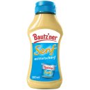 Bautzner Senf mittelscharf 3er Pack (3x300ml Squeeze Flasche) + usy Block