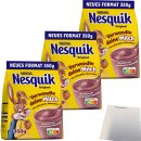 Nestle Nesquik Kakaopulver Nachfüllbeutel 3er Pack (3x350g Packung) + usy Block
