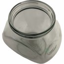 usy Bonboniere aus Glas 1200ml Volumen Größe XL 3er Pack + usy Block