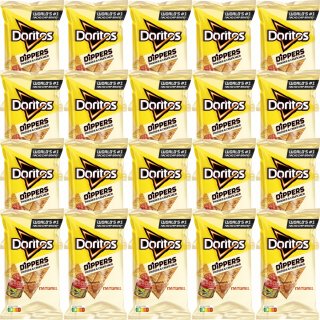 Doritos Dippas Chips Naturel Nacho-Chips (20x185g Packung)