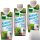 Bio Kokoswasser kalorienarm fettfrei ohne Zuckerzusatz 3er Pack (3x330ml Packung) + usy Block