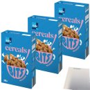 Kölln Cereals Bits mit Milchcreme 3er Pack (3x375g Packung) + usy Block