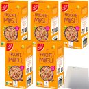 Gut&Günstig Früchte-Müsli mit 40% Früchten 5er Pack (5x750g Packung) + usy Block