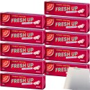 Gut&Günstig Kaugummi Cherry-Menthol Zuckerfrei 10er Pack (10x10 Stck. Packung) + usy Block