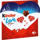Ferrero kinder LOVE mini KEINE FARBWAHL 107g  MHD 20.04.2024 Restposten Sonderpreis