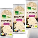 Edeka Bio Reiswaffeln mit Joghurt 3er Pack (3x100g Packung) + usy Block