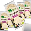 Edeka Bio Reiswaffeln mit Joghurt 6er Pack (6x100g Packung) + usy Block