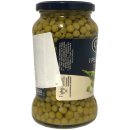 Cirio I Piselli Fini feine Erbsen 3er Pack (3x240g ATG Glas) + usy Block