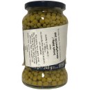 Cirio I Piselli Fini feine Erbsen 3er Pack (3x240g ATG Glas) + usy Block