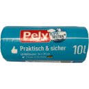 Pely Müllbeutel Praktisch und Sicher 6er Pack (6x40x10l Beutel) + usy Block