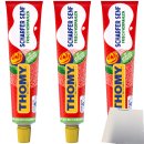 Thomy scharfer Senf mit natürlichen Zutaten 3er Pack (3x200ml Tube) + usy Block